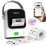 Rongta Bluetooth Label Maker Machine with Tape, Thermal Label Printer for Office, Small Business Essentials, Home Organization,