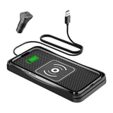 Wireless Car Charger,15W Fast Car Charging Pad, Non-Slip Charging pad Compatible with iPhone17/16/15/14/13/12, Samsung Galaxy S2