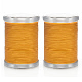 Selric 300Yards Extra Strong Bonded Nylon Thread for Leather Sewing, Jeans Yellow Heavy Duty Upholstery Thread for Heavy Fabric