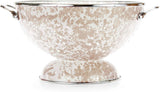 Golden Rabbit Enamelware Large Colander 5 QUART