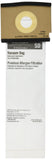 EUREKA 63262B10 Paper Bag, Style Sd Premium Allergen 5 Pk