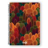 Unigo A4 Size Spiral Notebook, Single Line Ruled, Bright & Smooth Paper, 29.7 X 21 Cm, (300 Pages, Uni01)