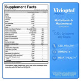 Vivioptal Protect for Men Multivitamin & Multimineral, 60 Capsules