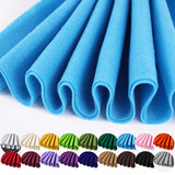 Sky Blue Felt Fabric 36 x 36 (1 Square Yard), Soft 1.6mm Thick Felt Sheets for Craft Sewing Patchwork DIY Art Projects Decoratio