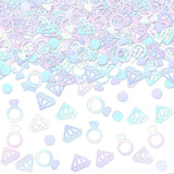 Whaline 300 Pcs One Silly Goose Birthday Table Confetti Goose Dot Leaves Confetti Table Centerpieces for First Birthday Party De