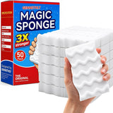 50 PCS Magic Sponge Eraser, 3X Density Cleaning Sponge for Kitchen & Bath