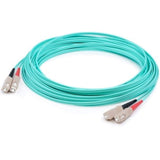 Addon 7M Sc To Sc Aqua Om4 Duplex Ofnr (RiserRated) Fiber Patch Cable
