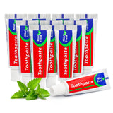 30pcs Travel Size Toothpaste Bulk, 0.88oz/25g Mint Mini Disposable Toothpaste for Hotel, Guests, Homeless, Charity