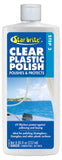 STAR BRITE Clear Plastic Polish - Step 2 - Ultimate Restoration for Plastic, Acrylic & Polycarbonate Surfaces, UV Protection, Ea