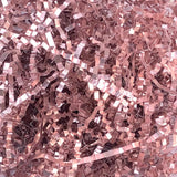 Keoferlo Shredded Paper Pink Basket Filler 1/2 LB Gift Box Crinkle Cut Paper Shredded Stuffing Rose Pink Grass for Easter Packin