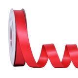Ribest Red Double Faced Satin Ribbon, 5/8 Inch 25 Yard Ribbon for Crafts Gift Wrapping Bows Wedding Party Decoration Bouquet