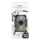 Nite Ize Squeeze Rotating Smartphone Bar Mount - Bike Mount Phone Holder for Handlebars - Phone Holster Accessories - Rotating P