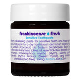 Living Libations - Organic Frankincense Fresh Sensitive Toothpaste | Natural, Wildcrafted Clean Beauty (1 oz | 30 mL)