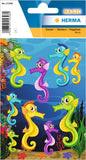 Herma Magic Seahorse Neon