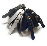 Generic Womens Nerrow Sleek 4Pcs Jeans Belts Black Blue Grey White