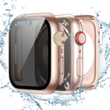 Tensea (2-in-1 for Waterproof Apple Watch Screen Protector Case 41mm Series 9 8 7, iWatch Protective PC Face Cover Built-in Priv