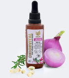 Natural Sant Onionvital Hair Serum with Onion, Rosemary, Biotin & Arginine Hydrating Serum for Scalp & Hair Care, 60ml