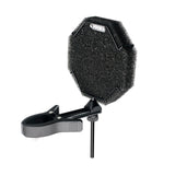 Microphone Pop Filter, Professional Windscreen Mic Cover for Dia.26-70mm Microphones, Acoustic Mic Shield with Upgraded Thick Sp
