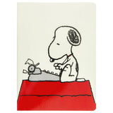 Graphique Soft Cover Journal, Peanuts Typewriter Design 200 Ruled Pages, Cute Snoopy Design on Cover, 6inch x 8.25inch x .5inch Durab