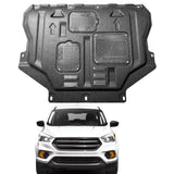 Mud Flaps Engine Guards for Ford Escape 2013 2014 2015 2016 2017 2018 2019 Front Engine Splash Shield Guards Suitable for Escape