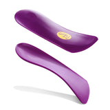 Samurai Insoles Ninjas Plantar Fasciitis Relief Arch Support Shoe Insoles, Women 13 to 13.5, Men 11 to 11.5, Purple