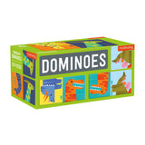Mudpuppy Dinosaur Dominoes Giant Domino Set for Kids, Matching Game for Ages 3-8, 2+ Players Includes 28 Jumbo Double-Sided Domi