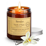 Vanilla Cream Scented Candles, Candles for Home Scented Aromatherapy Candles, Stress Relief and Relax Candle Gift for Women Birt