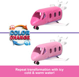Barbie Mini Barbieland Doll & Toy Vehicle Set, 1.5-Inch Doll & Dreamplane With Working Doors & Color-Change Surprise