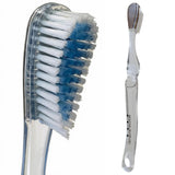 NeutralizerPLUS+ AntiBad Breath Toothbrush with Tongue Scraper (Clear)