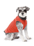 Goldpaw Stretch Fleece Dog Sweater - with Spandex for 4-Way Stretch - Soft, Comfortable Dog Coat - Machine Washable - Made in the USA - Paprika - Size 10