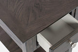 Jofran Inc. Modern Espresso Chairside Table