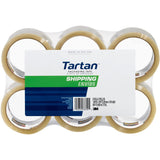 Tartan 3M MMM37102CR Commercial Grade Packaging Tape, 2Inch x 55 Yards, Clear, 1 Each