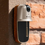 anyfree Hello Doorbell Camera Wireless with Solar Powered Battery, Video Doorbell with Chime, AI Motion Detection&Alert, 2.4&5G