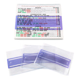 Mahjong Card Line Positioning Set (Includes 4Pcs Mahjong Line Finder and 4Pcs Card Sleeve), Quickly Track Line Guides, Easy to R