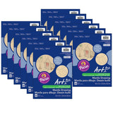 Drawing Paper, Manila, Standard Weight, 9 x 12, 50 Sheets Per Pack, 12 Packs