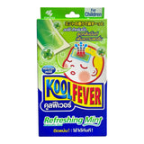 Kool Fever Refreshing Mint Cooling Gel Sheet For Children (212 Years Old) 3X2S