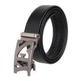 Zacharias MenS Faux Leather Belt With Autolock Buckle S109 (Black, 3Xl) (Pack Of 1)