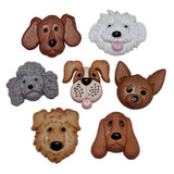 Fuzzy Faces Buttons