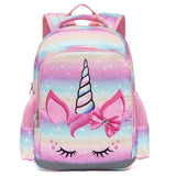 Octsky Unicorn Backpack for Girls, Kids Preschool backpacks Kindergarten Bookbag, Toddler BookBag with Chest Strap
