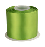 3 Inch Double Faced Satin Ribbon Kiwi Solid Polyester Craft Ribbon - 25 Yards Perfect for Gift Wrapping, Crafts, Wreath, Wedding