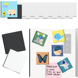 15 Pack Magnetic Mini Canvas Boards for Painting Small Canvases Boards DIY Decorative Fridge Magnets Painting Crafts Gifts for S