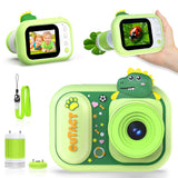 2 in 1 Microscope for Kids & Video Camera, 1000X Digital Microscope with 2.4 Screen, 1080P Portable Handheld Kids Camera Toys, S