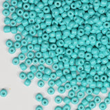 Bulk 4mm Pine Green Seed Beads for Jewelry Making 200 Grams About 3380pcs,6/0 Glass Craft Beads for Making Earrings, Bracelets,