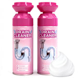 Foaming Drain Cleaner for Household Clogs SlowRelease Formula for Kitchen & Bathroom Drains (2 pack)