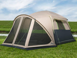 Tents for Camping 6 Person Camping Tent with Screen Porch, Weatherproof Large Cabin Tent with Rainfly and Carry Bag, Family Tent