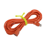 Nite Ize Gt18-33-2R3 Original Gear, Reusable Rubber, 18 Inch, 2-Pack, Neon Yellow, Made In The Usa Twist Tie, 2 Count (Pack Of 1