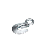 Attwood 7640-3 Utility Snap Hook - Heavy-Duty, Spring-Loaded Closure, Zinc-Plated Steel, 4 in. Long, 5/8-In. Ring Diameter