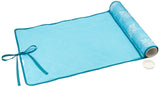 DMC 70044 Needlework Project Keeper, Turquoise with White Floral Print