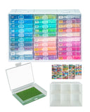 YBUTVY Diamond Art Trays with Lids, 30PCS Diamond Painting Trays with Lids & Diamond Painting Storage, Diamond Painting Accessor