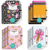 YOPPIX 12 Set Teacher Gifts Notebooks Pens for Back to School